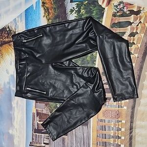 Generation Love‎ Faux Leather Leggings Size Large